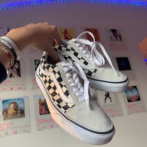 NWT CHECKERBOARD OLD SKOOL VANS